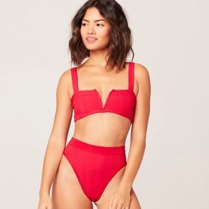 NEVER WORN L SOACE FRENCHI BIKINI